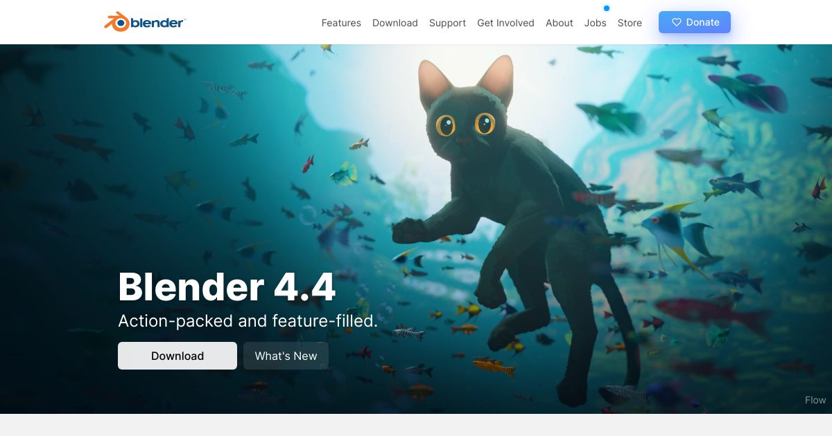 Blender 3D - WordPress client project