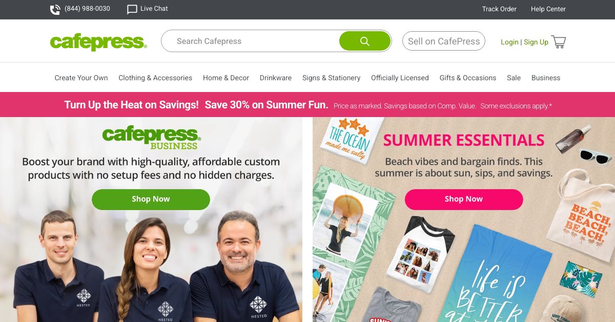 CafePress Inc - WordPress client project
