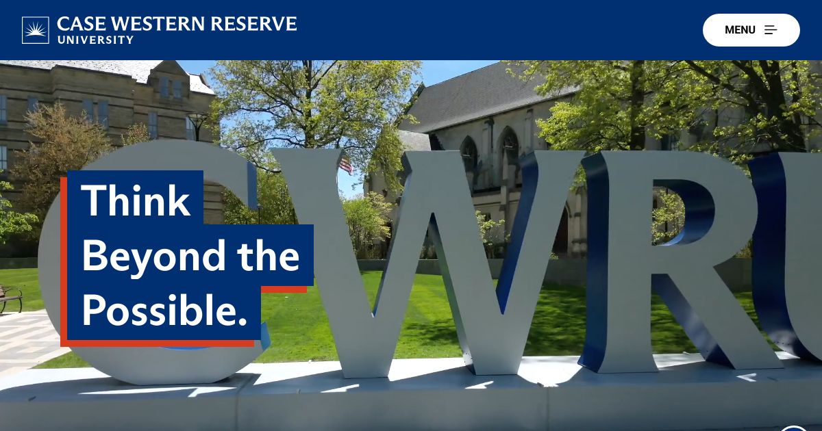 Case Western Reserve University - WordPress client project